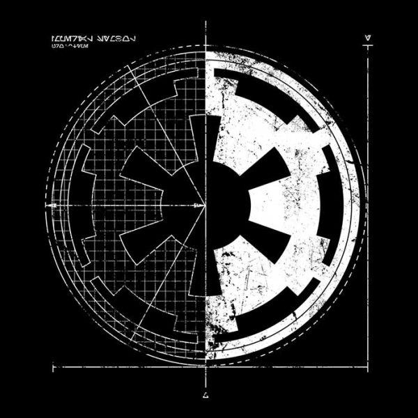 Empire Blueprint - Canvas Print For Discount - Image 2