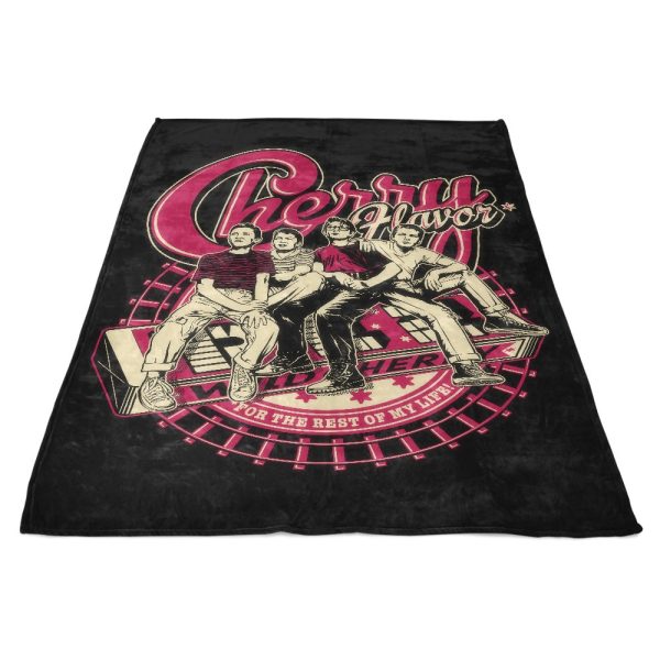 Cherry Flavor - Fleece Blanket For Sale