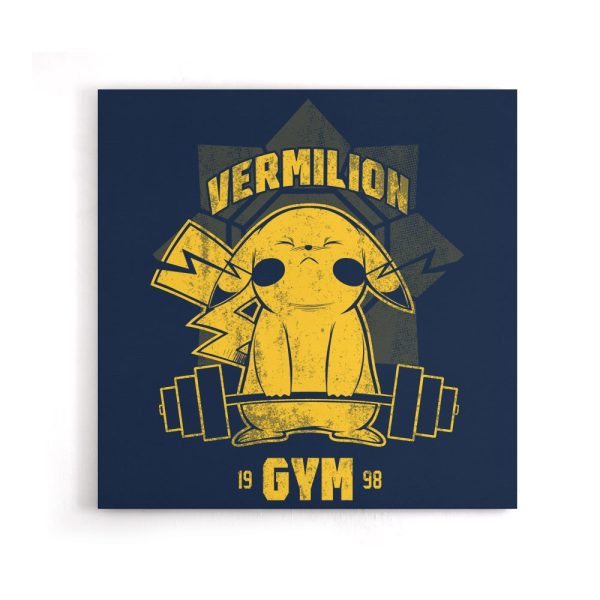 Vermillion Gym - Canvas Print For Sale - Image 5