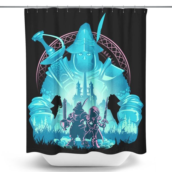 Captain of the Knights - Shower Curtain For Sale