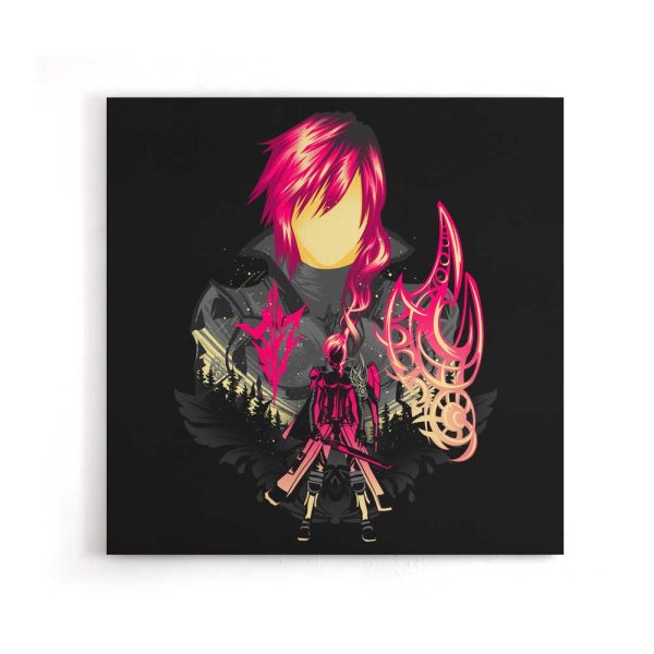 Pink Lightning - Canvas Print on Sale - Image 5