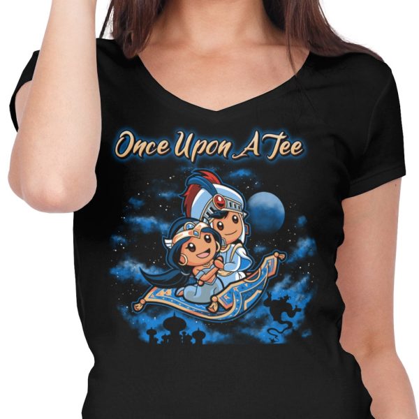 A Whole New Teerion - Women s V-Neck For Sale - Image 4