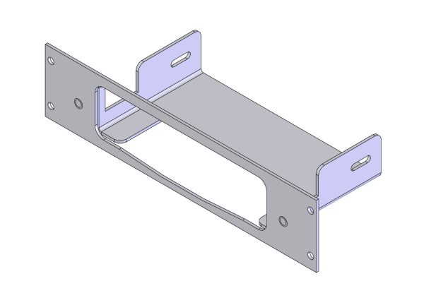 Havis C-EB20-YFT-1P 1-Piece Equipment Mounting Bracket, 2  Mounting Space, Fits Yaesu FT-8800R 8900R Online