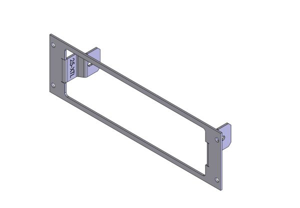 Havis C-EB25-XTL-1P 1-Piece Equipment Mounting Bracket, 2.5  Mounting Space, Fits Motorola XTL2500, XTL5000-05, APX-7500, For Cheap