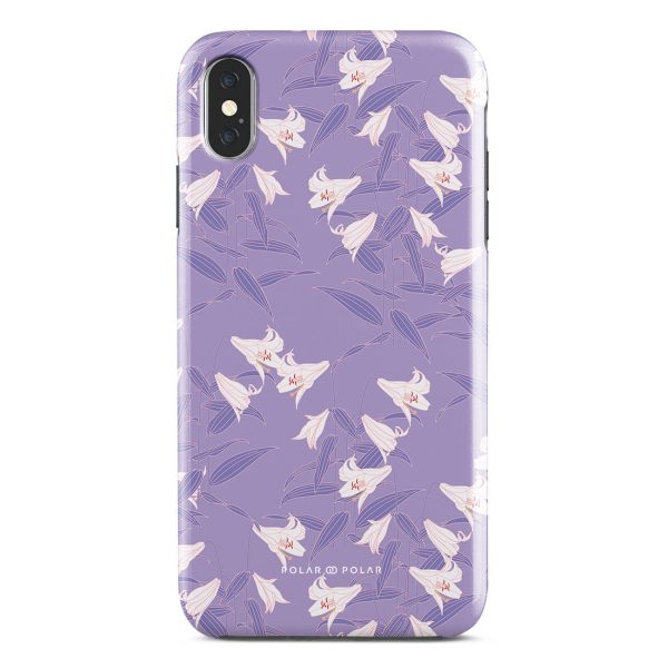 Lavender Lily Custom - iPhone XS Max Case Online now