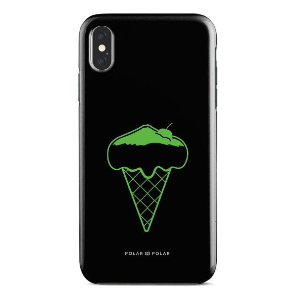 Fujisan Black Ice Cream Custom - iPhone XS Max Case Discount